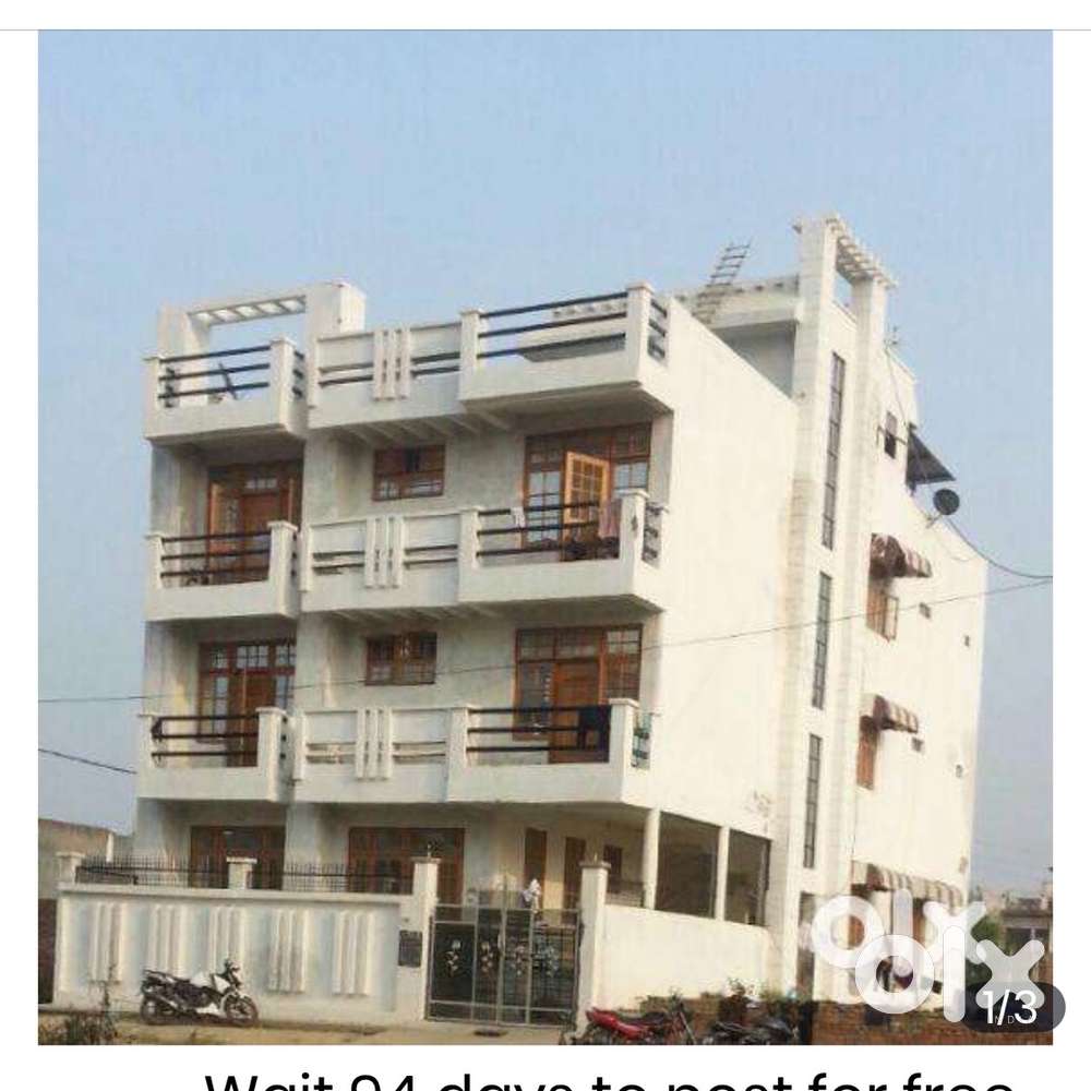 Beautiful house with rooftop and garden view