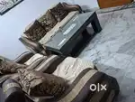 Sofa set with centre table