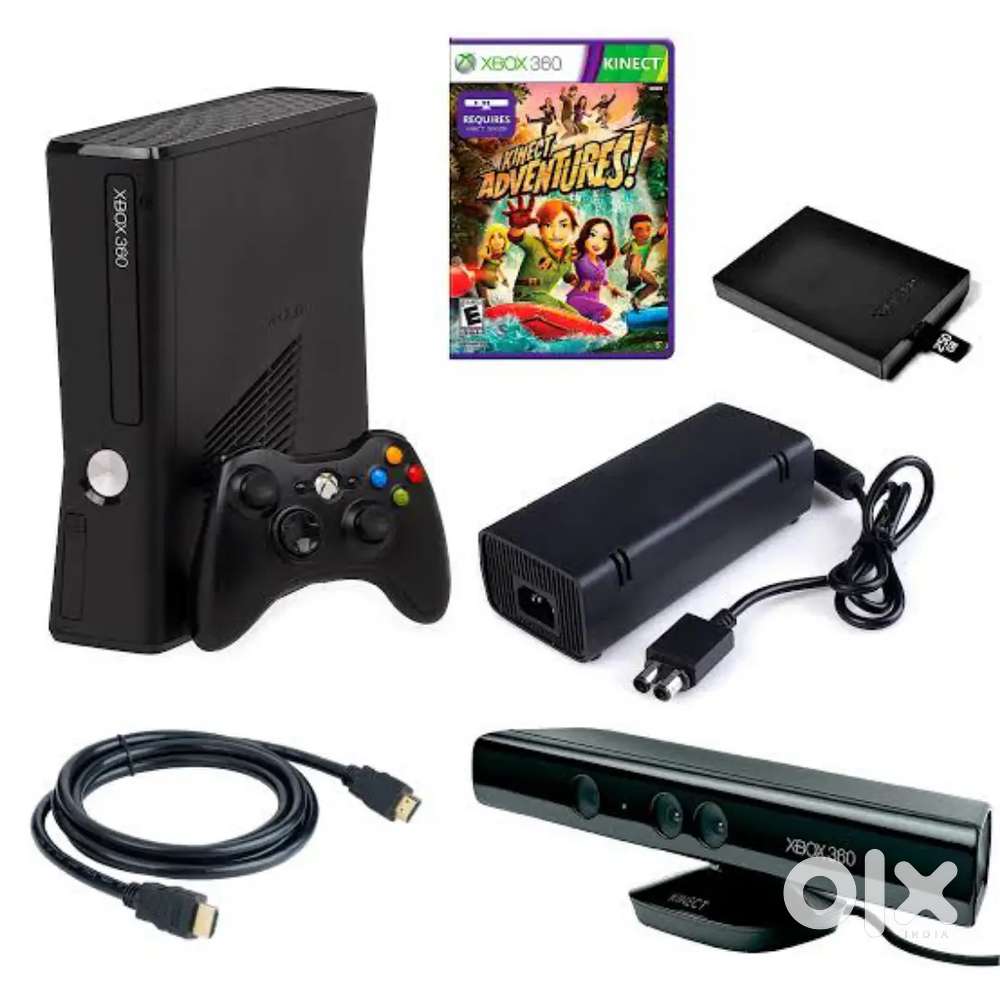 X box 360 with kinnect camera