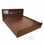 Dhamaka offer buy new double bed 3990, with box -6990/- EMI Available