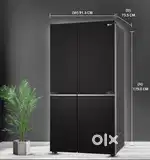 Double door LG fridge