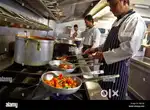 Head chef helper service boy