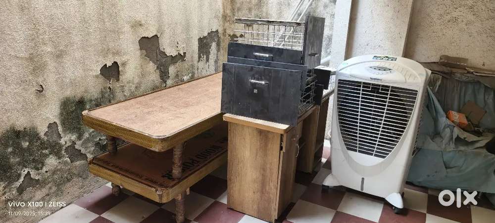 Seti, Table, Kitchen Basket, Air Cooler & Chair