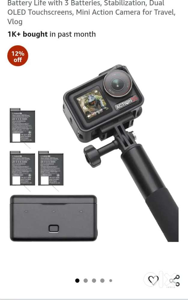 DJI Osmo Action 5 Pro Adventure Combo – Brand New, Used Only Once