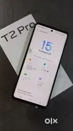 Vivo t2 pro good condition with box 8 gb ram 256 gb storage lite crack