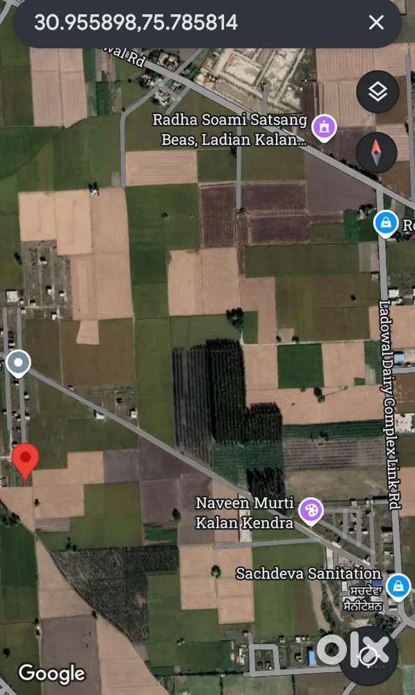 Plot 111.11 Gaj (40'x25') in Lakshmi Enclave, Ladian Kalan, Ludhiana