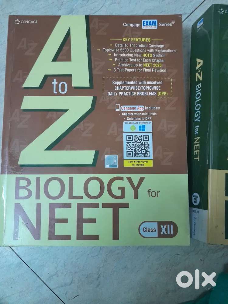 Cengage A to Z biology for neet 11 + 12