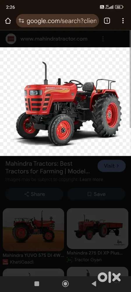 We need Tractor Machanic