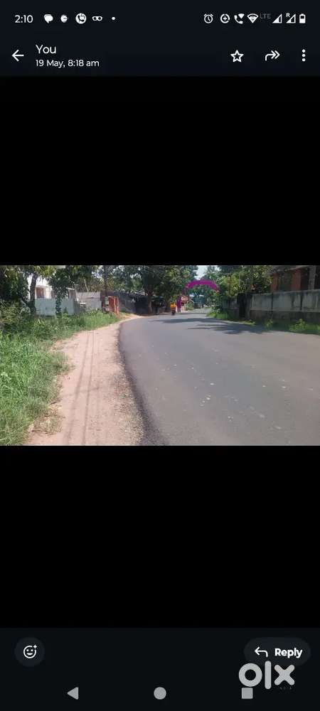 10 acre land for sale Vizhinjam road Frontage