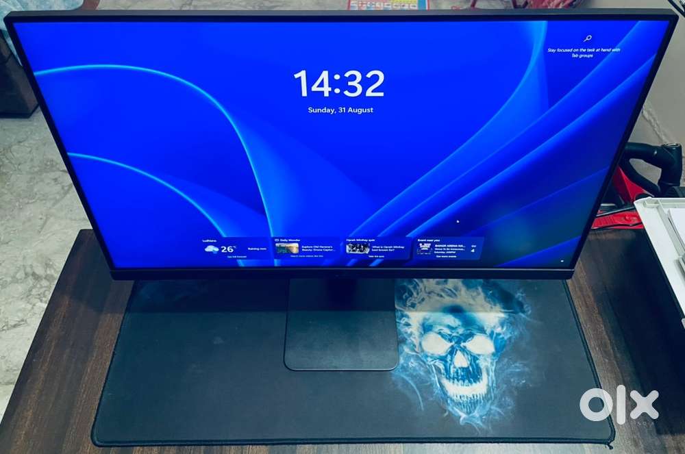 Just 1 Month old LG 23.8” 2K QHD IPS panel  Monitor with 120 Hz