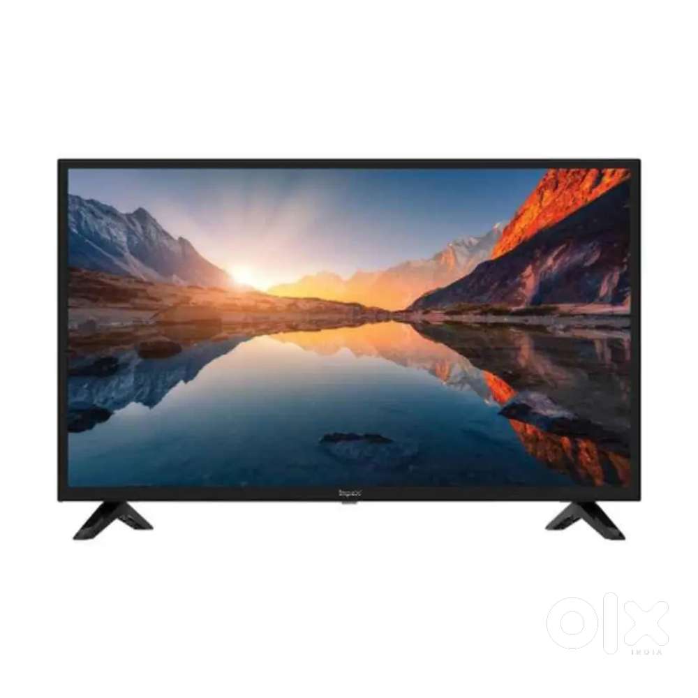 43 inch smart android frameless led tv with 600 channel free in tv