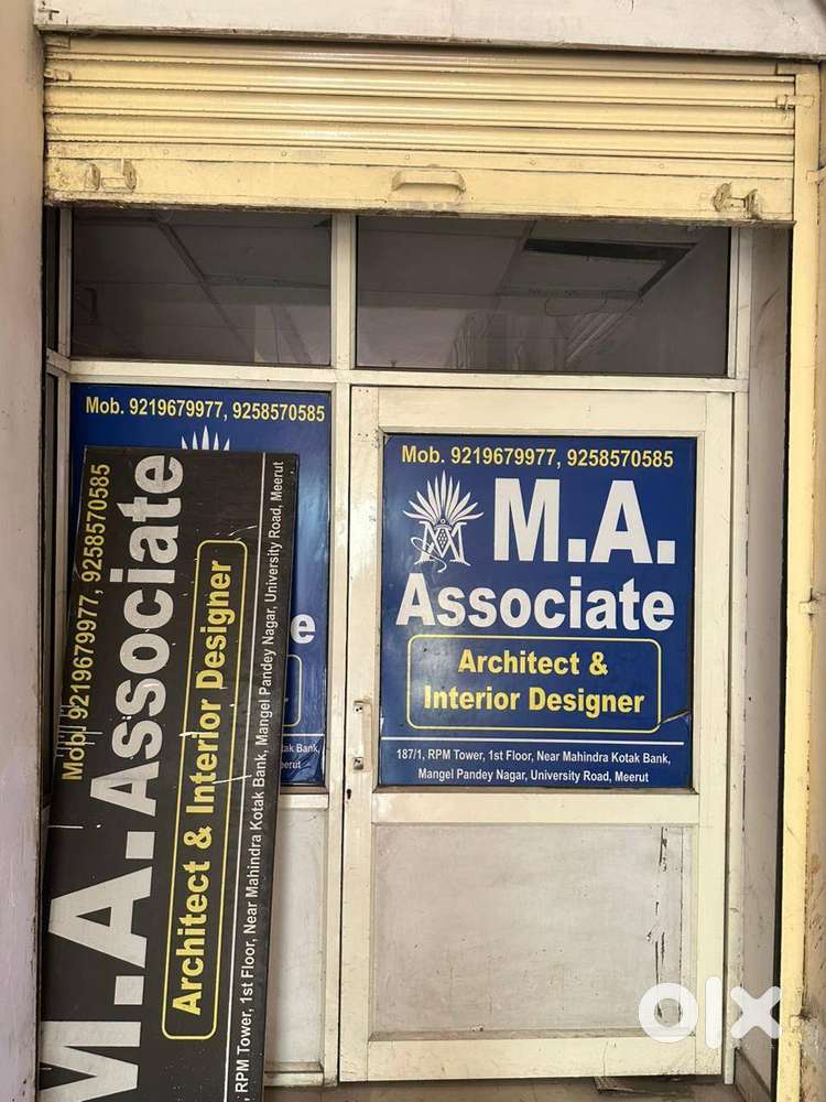 Park facing office with all utility features.