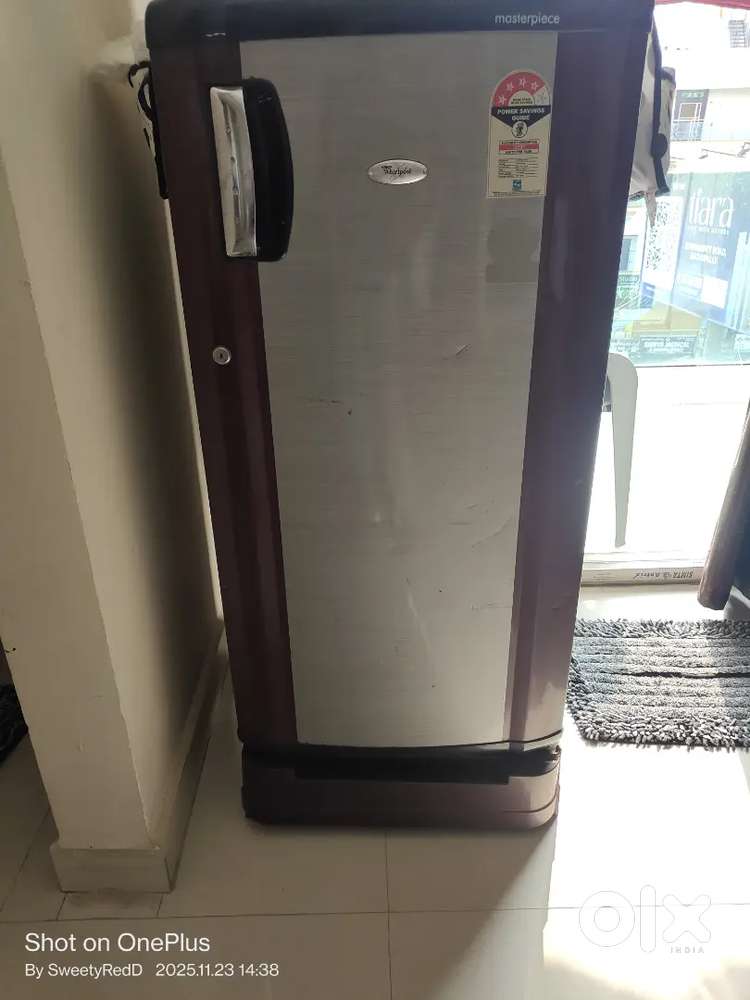 Whirlpol single door fridge 4 start