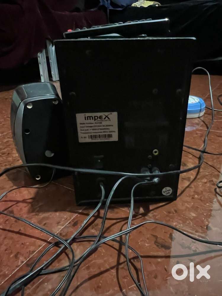 impex home theatre and 2 speaker for sale