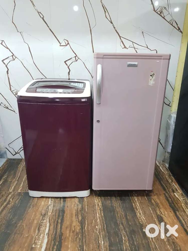 Electrolux single door refrigerator and washing machine available*6*