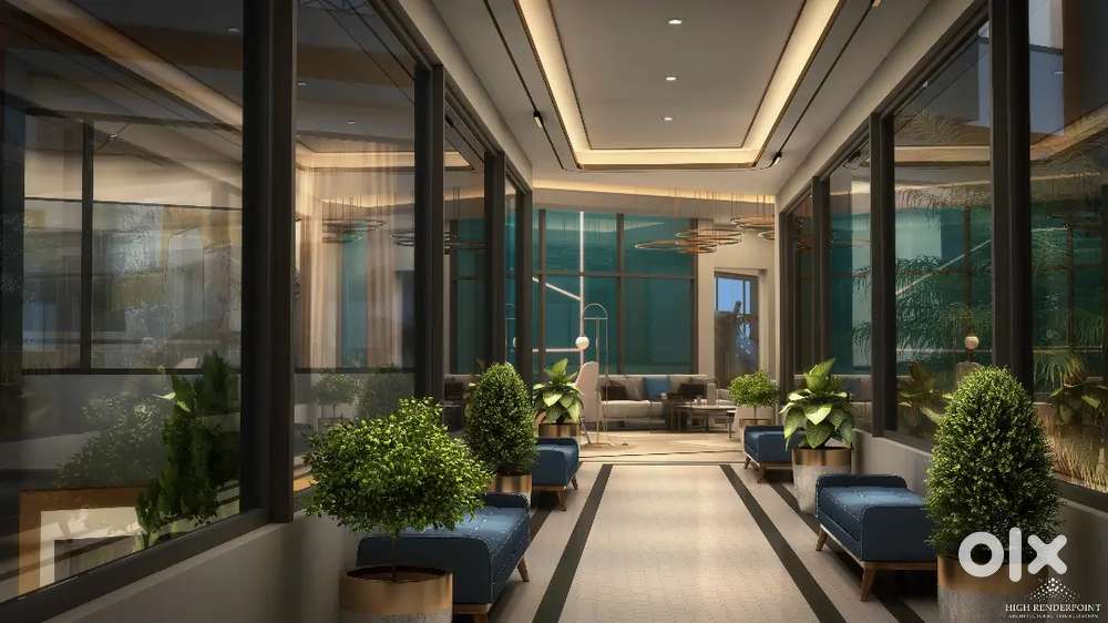 150 (3bhk)  flats available for corporate company lease