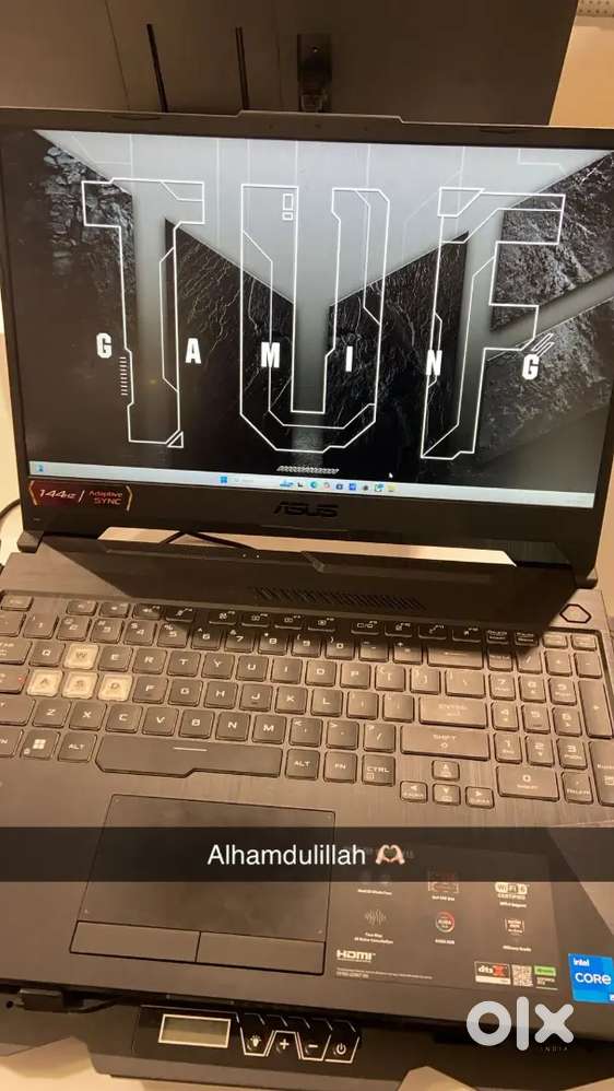 Asus TUF F15 i5 11th RTX 2050 urgent selling