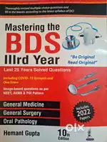 Mastering the BDS IIIrd Year
10th Edition