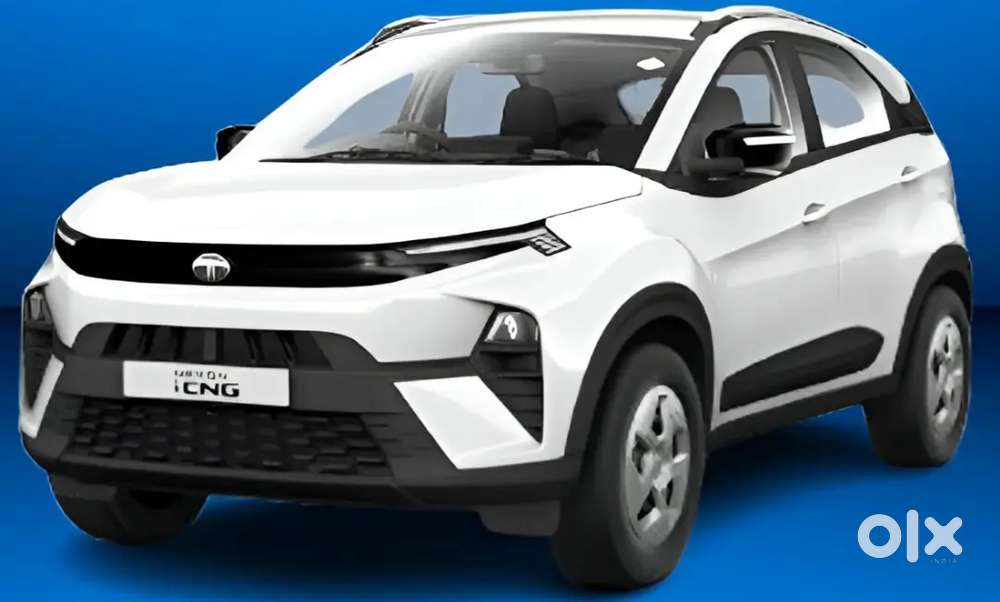 Nexon Pure Plus CNG White colour