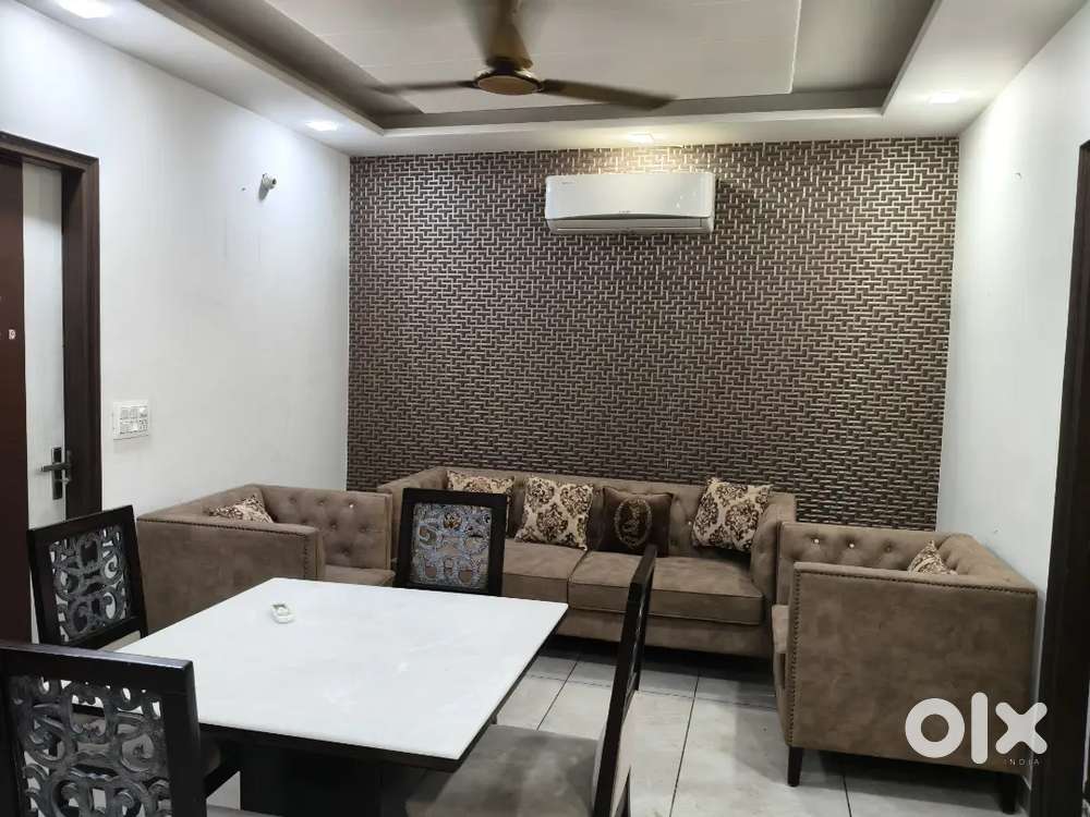 3bhk furnished flat with lift gated society peermuchala