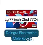 Lg 77 inch Oled Tv - 77C4 @Dhingra Electronics Malerkotla