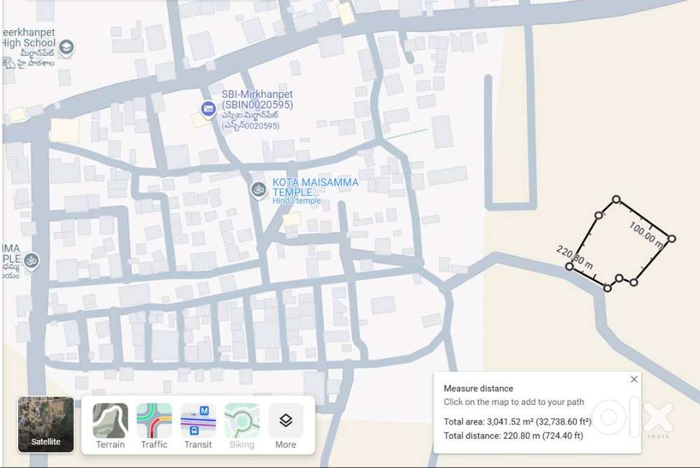 Prime residential plot