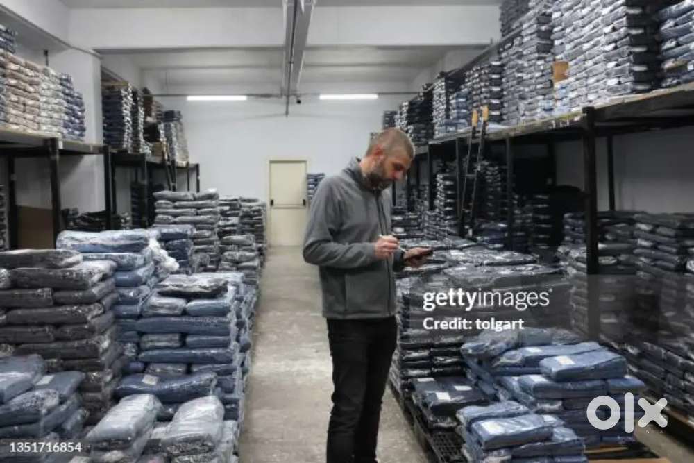 CLOTH पैकिंग के लिए लड़को या लड़कियों की जरूरत है