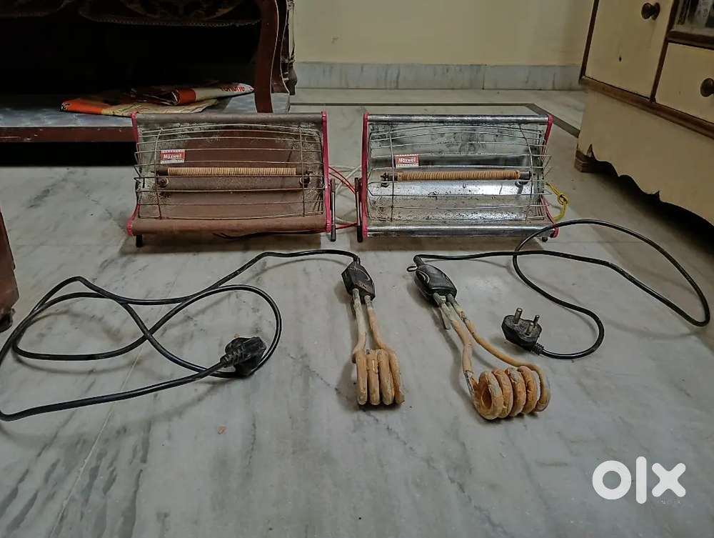 2 Room heater & 2 Immersion rod ₹ 2000