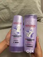 Fresh  340 ml bottel of  Loreal Hyaluronic Shampoo and conditinoner