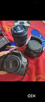 Canon 1500D, canon 200D with lens and charger