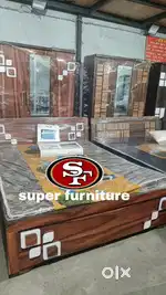 6/5 bed and wardrobe just 10999