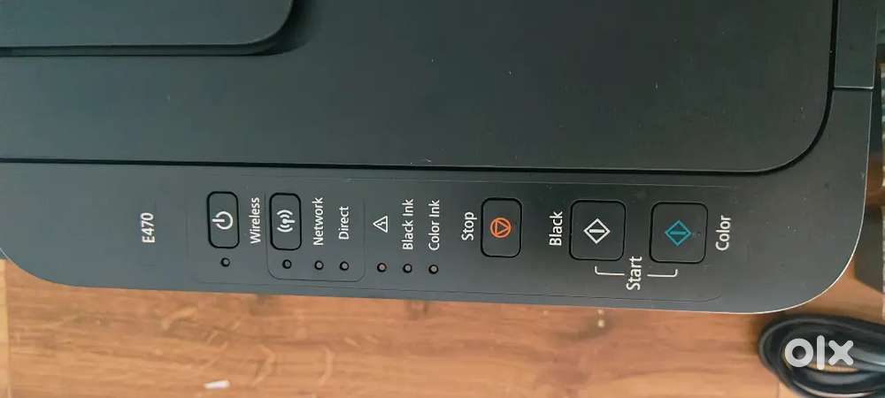 Canon PIXMA E470 All in One (Print, Scan, Copy) WiFi Ink Efficient