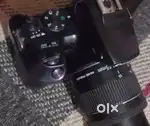 200d mark 2  with 18-55 and 50 mm 1.8f