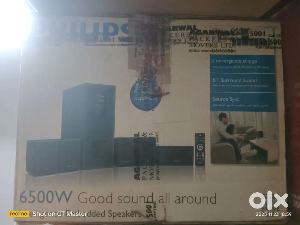 Philips 5.1 sorround Audio system