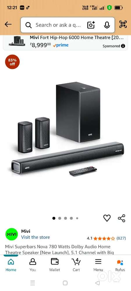 Mivi sound bar