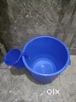 Blue Bucket and Mug