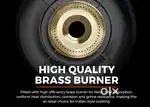 Surya Flame 2-Burner Stainless Steel Gas Stove  Durable & Efficient