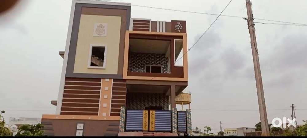 Newly constructed G+1 house behind rayalaseema University