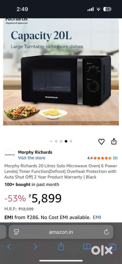 Microwave morphy richards