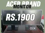 acer monitor  17 nch 3 month warranty
