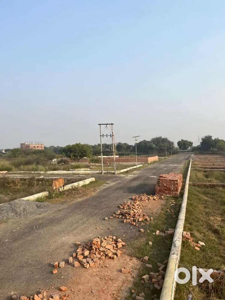 कैंट से मात्र 11 किलोमीटर की दूरी पर प्लॉट खरीदे lDA se NOC के साथ