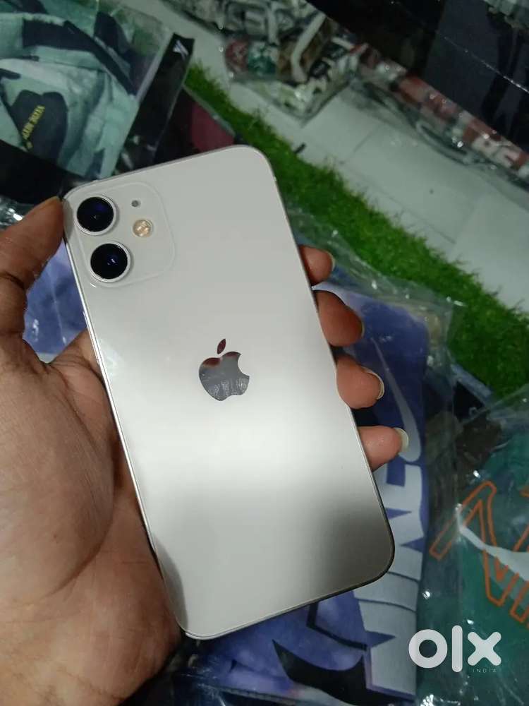 I phone 12 mini white colour battery health 84