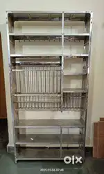 Kitchen utensils stand and Chair