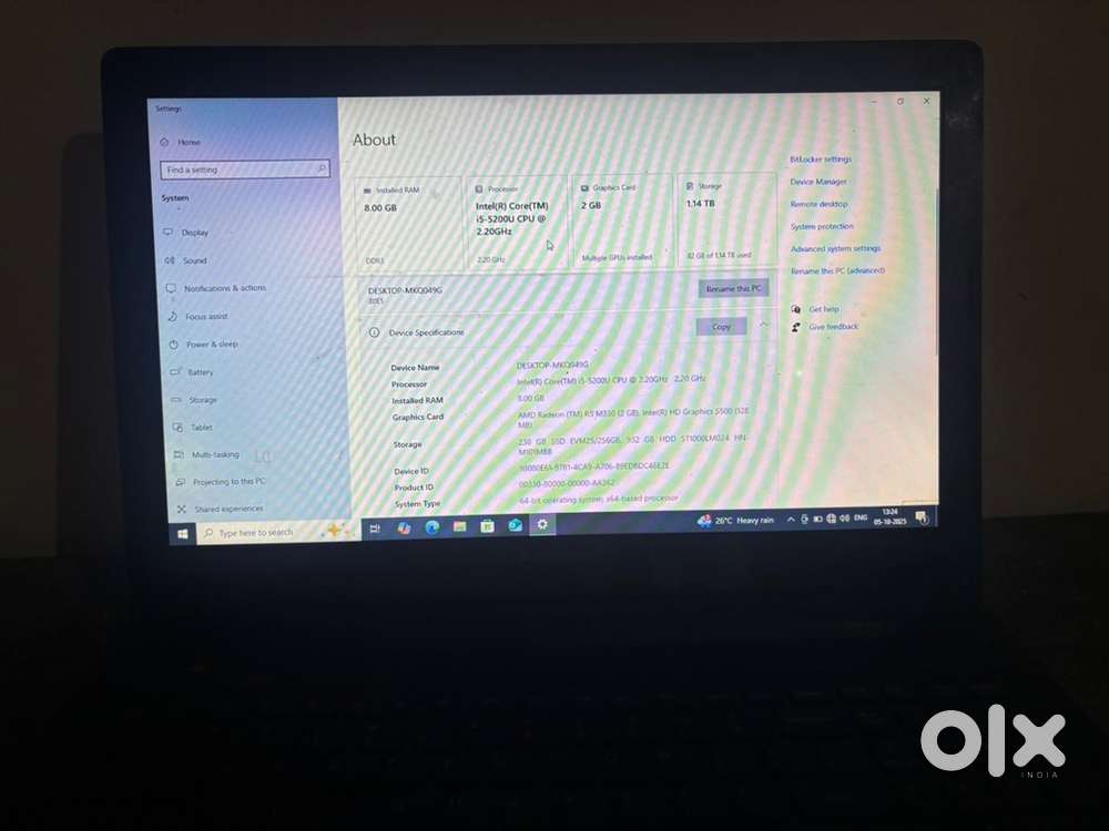 LENOVO G50 LAPTOP