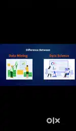 Data science trainer coding everything in one room