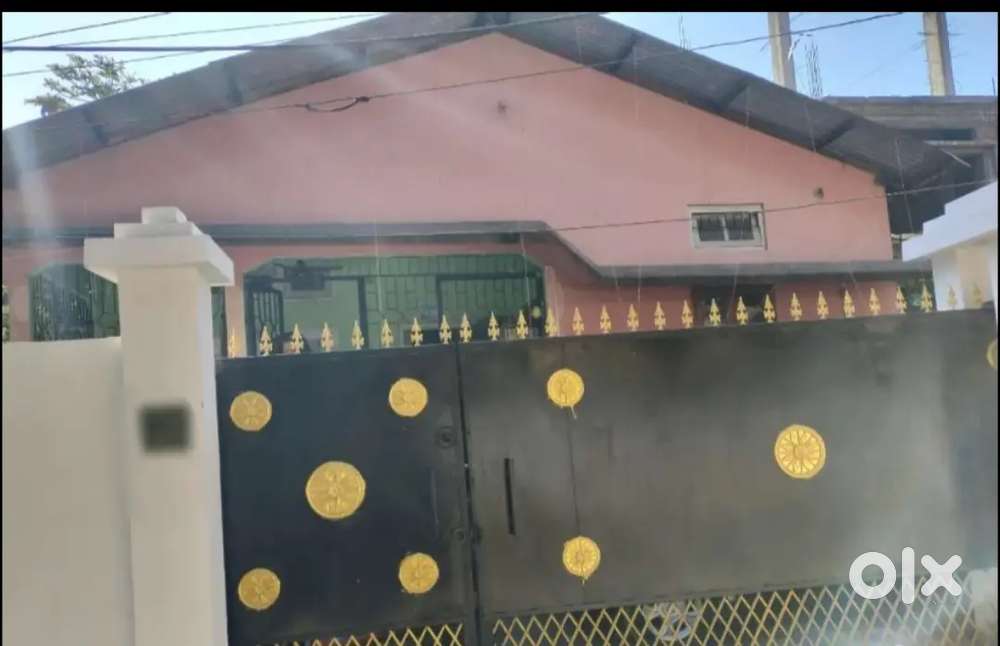 Land with a Beautiful Assam type new build house