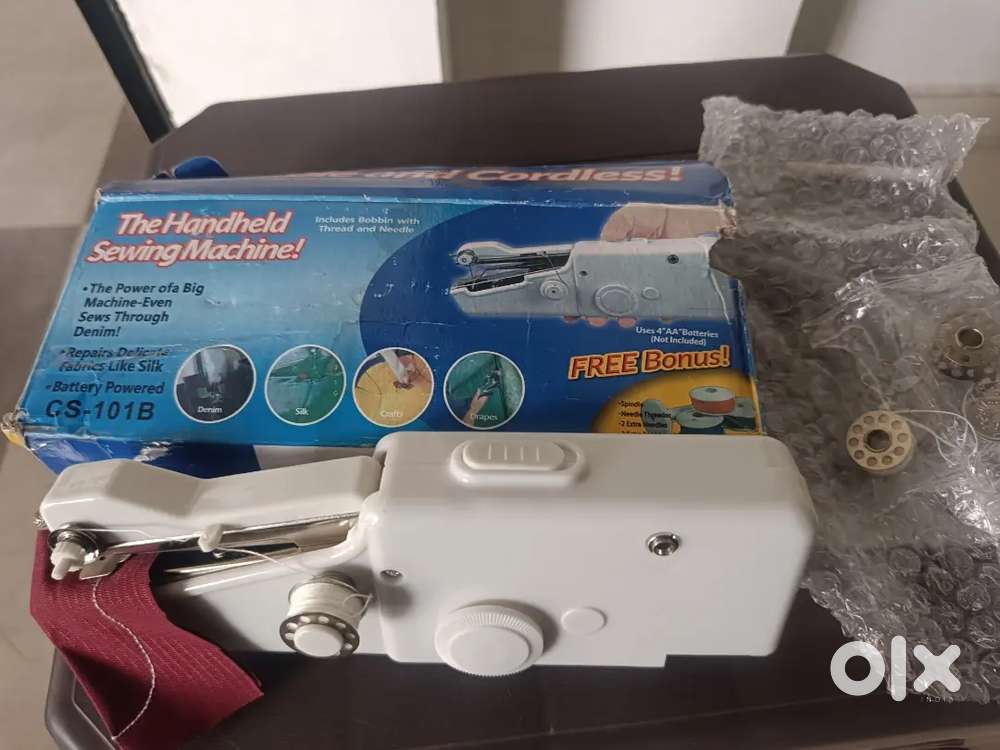 Handy mini sewing Machine New and fresh piece 20 pcs lot 1200 rs me