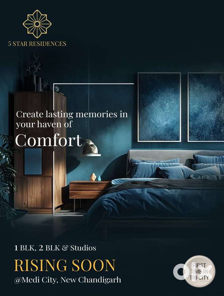 PRE LAUNCHED NEAR PGI 2BLK FLAT NEW CHANDIGARH