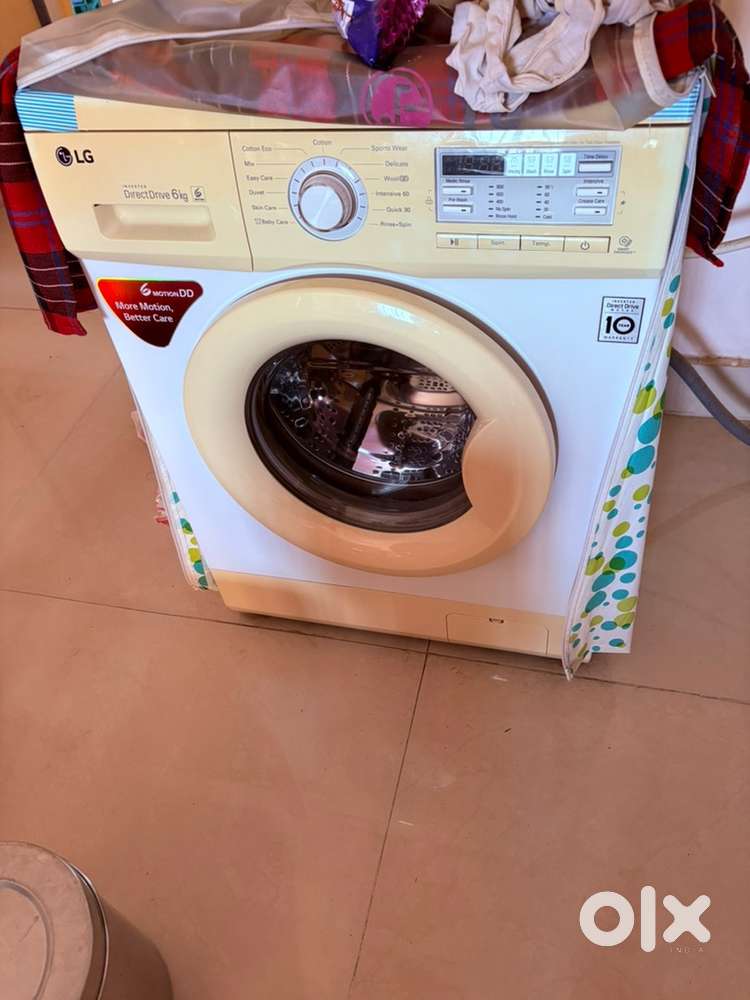 Lg front load 6 kg washing machine
