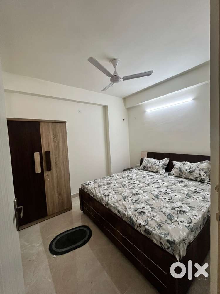 Situated at Main 200Ft. Mahal Road 1BHK  Semi-Furnished New building